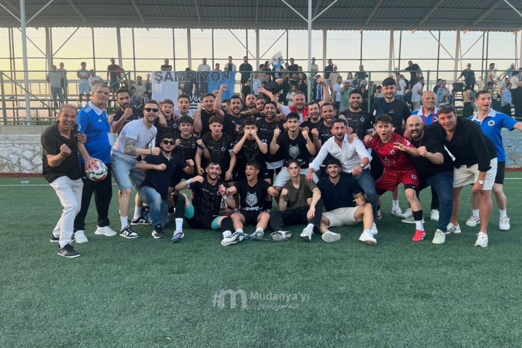 Mudanya Altai Spor şampiyon! Süper Amatör Lig'e yükseldi
