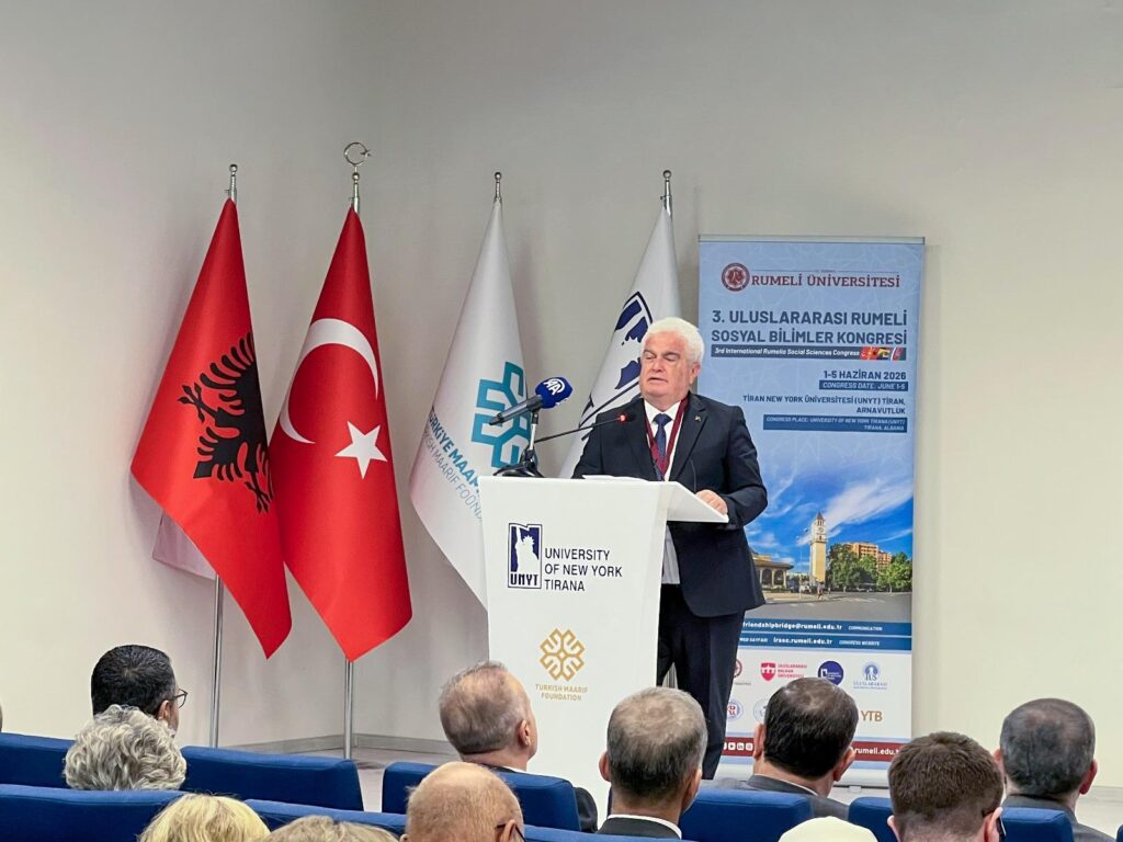 3. Uluslararası Rumeli Sosyal Bilimler Kongresi, Tiran'da çeşitli ülkelerden akademisyenleri bir araya getirdi