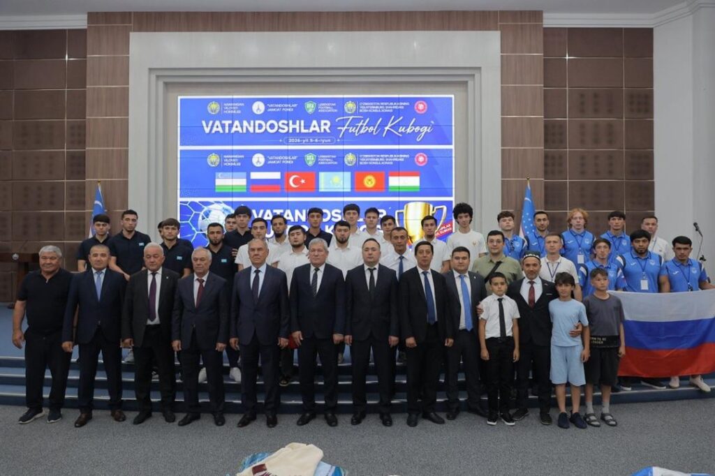 Vatandaşlar Kupası Namangan’da düzenlendi: Yurt dışındaki Özbekler futbol sahasında buluştu