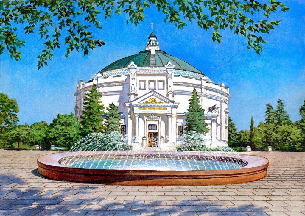 Kırım’daki "Sevastopol Savunması 1854-1855" panoraması İHA saldırısında zarar gördü