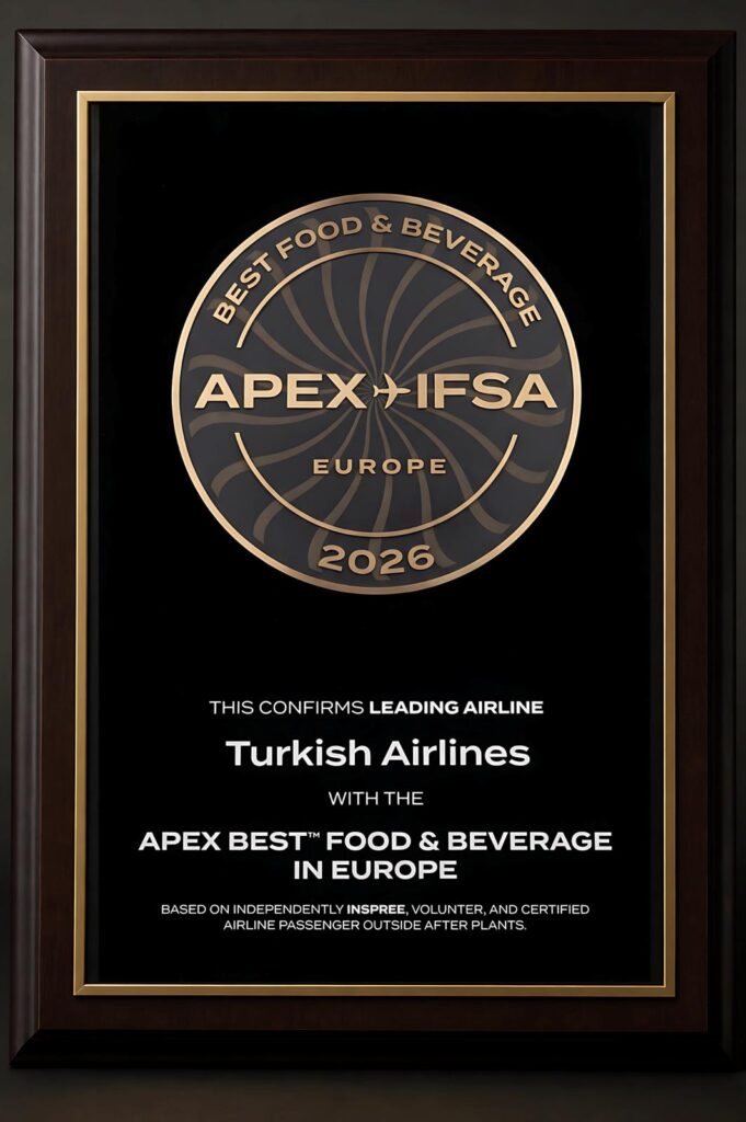 THY’ye Avrupa’nın en iyi yiyecek-içecek hizmeti ödülü
