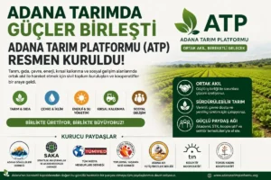 Adana da yeni dönem Adana Tarım Platformu kuruldu