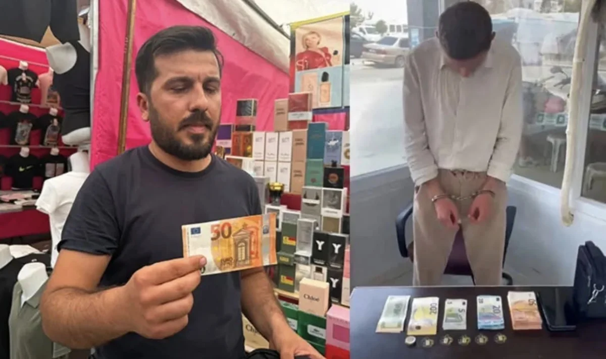 Antalya Belek'te sahte euro ve altın operasyonu