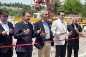 Beypazarı'nda Adliye lojmanları temeli atıldı