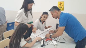 Beypazarı'nda gençler havacılık teknolojileriyle buluştu:
