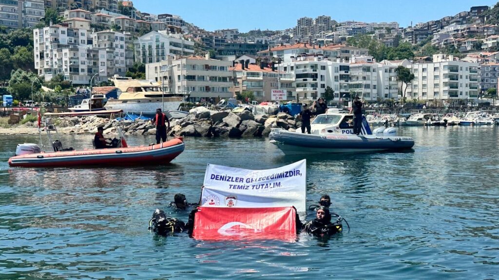 Mudanya'da deniz dibinden çıkanlar 'Bu kadarı da olmaz' dedirtti