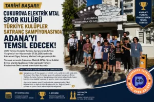 Çukurova Elektrik MTAL Spor Kulübü’nden başarı