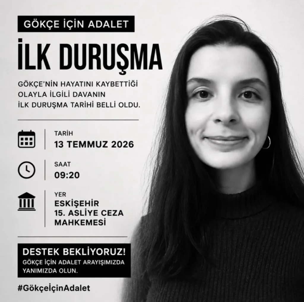 Eskişehir'deki feci kazada hayatını kaybeden Gökçe için adalet talebi büyüyor
