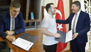 MAKÜ'de sosyal diplomaya ilk ödül Erol Özkır'ın oldu
