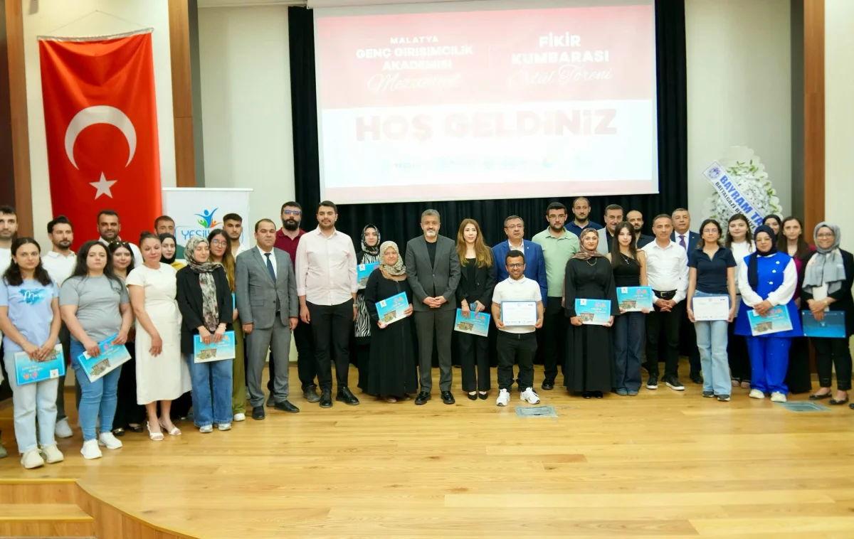 Malatya'da genç girişimciler ödüllerini aldı