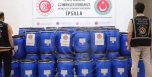 Sınır kapısı'nda 4 ton uyuşturucu ele geçirildi
