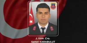 Van’da görev kazası: Jandarma Uzman Çavuş Samet Karabulut şehit oldu