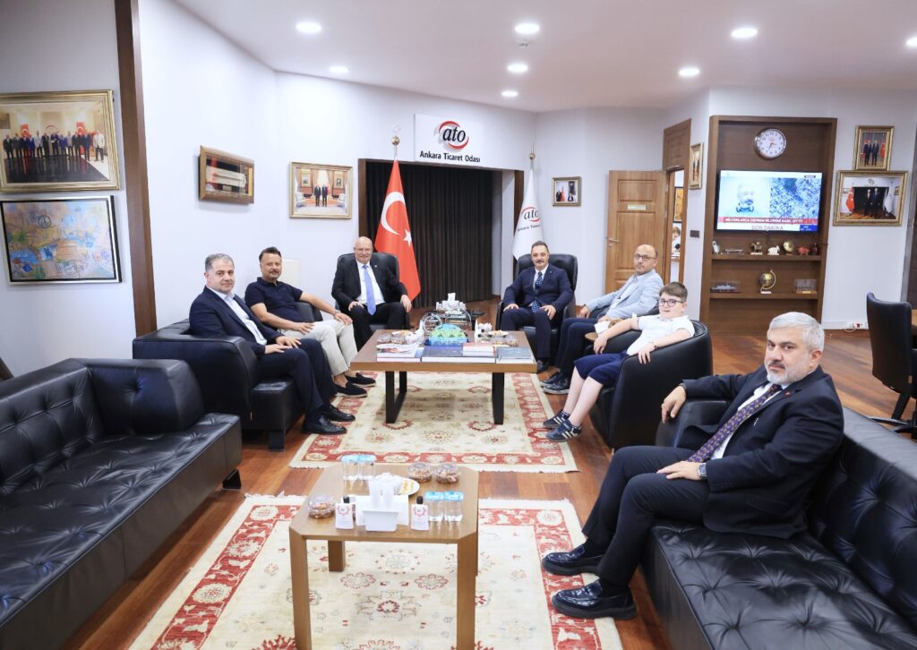 TİMBİR’den ATO Başkanı Baran’a ‘teşekkür’ ziyareti