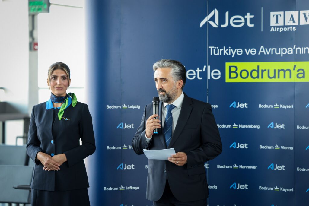 AJet, Milas-Bodrum Havalimanı’ndan Avrupa’ya direkt seferlere başladı
