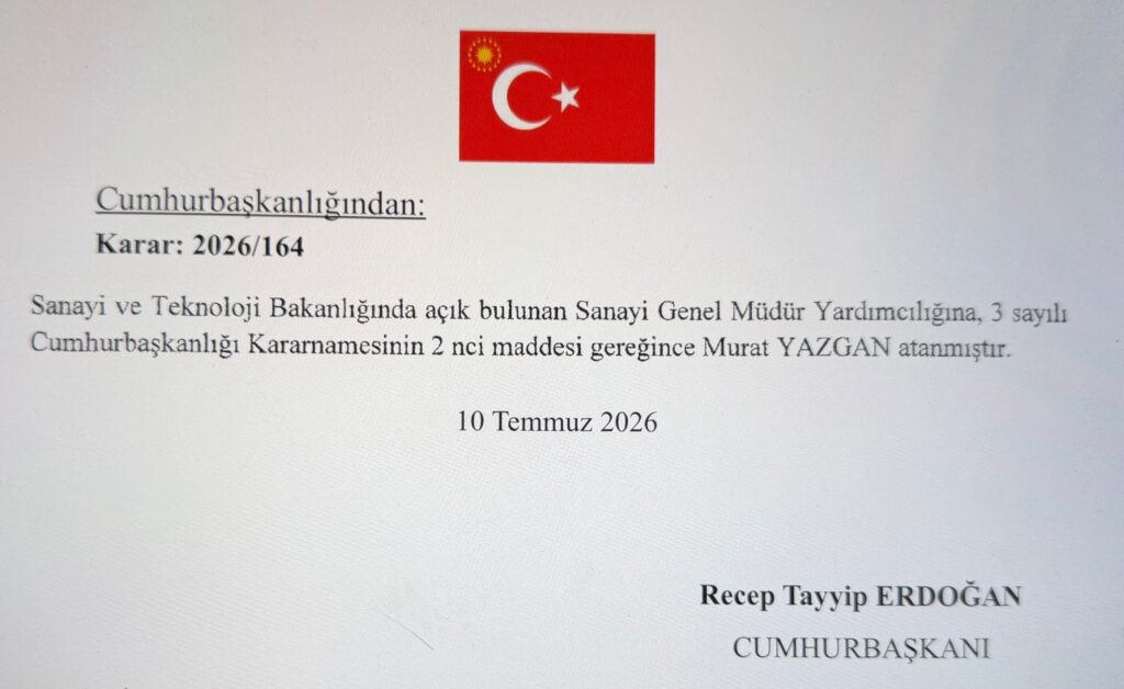Görevden alma ve Atamalar Resmi Gazete'de