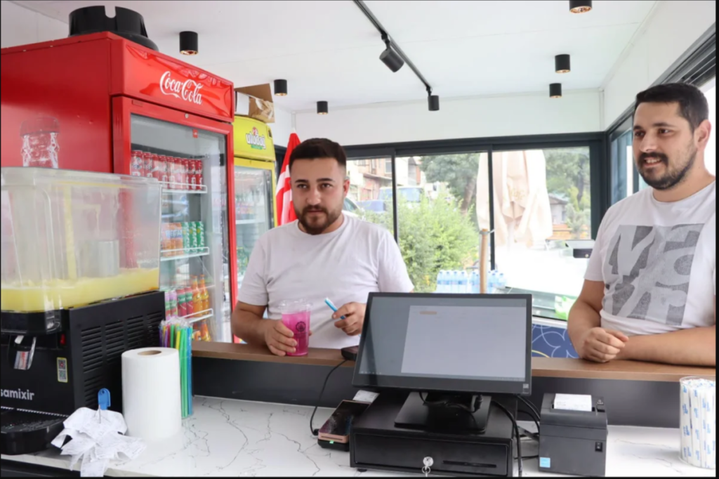 Kırıkkale Belediyesi’nden Sanayi Çarşısı’na yeni kafe