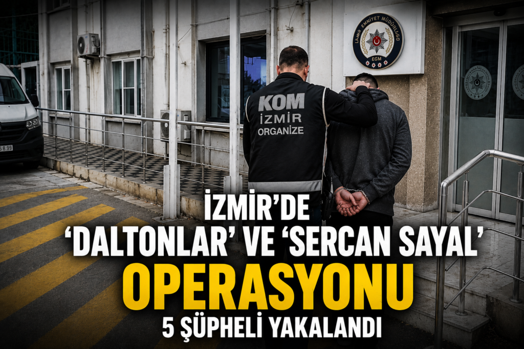 5 süpheli yakalndı
