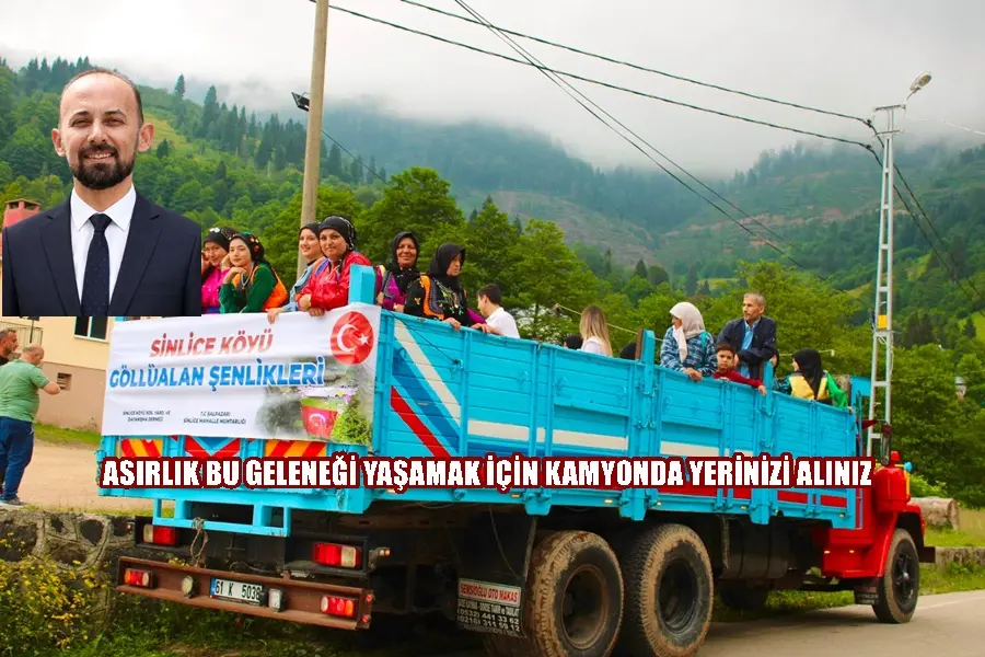 52 yıllık Sinlice Köyü, 27. Göllüalan Şenliğini hazır