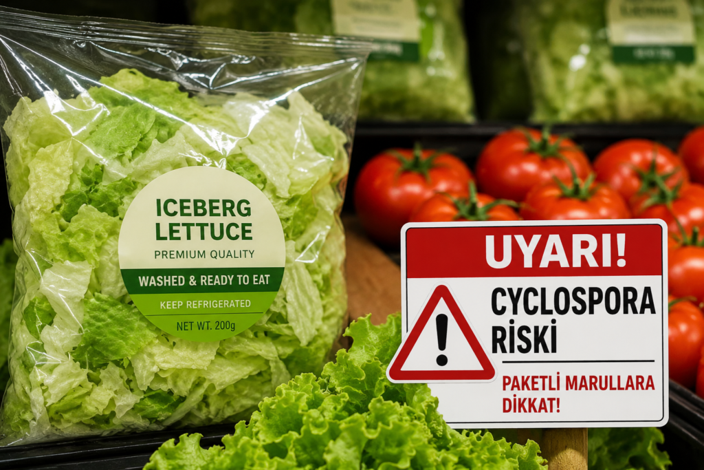 ABDde domatesten sonra marul için de Cyclospora paraziti uyarısı