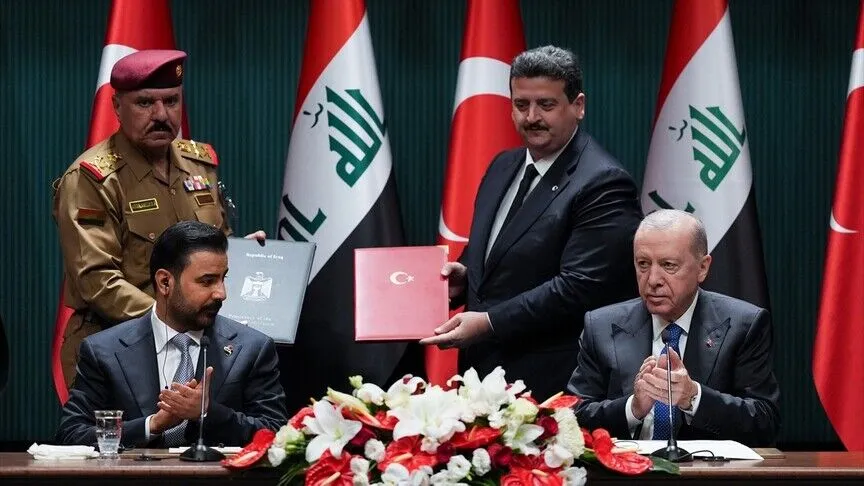 Irak basını Erdoğan-Zeydi zirvesini manşetlere taşıdı Kalkınma Yolu Projesi öne çıktı (2)