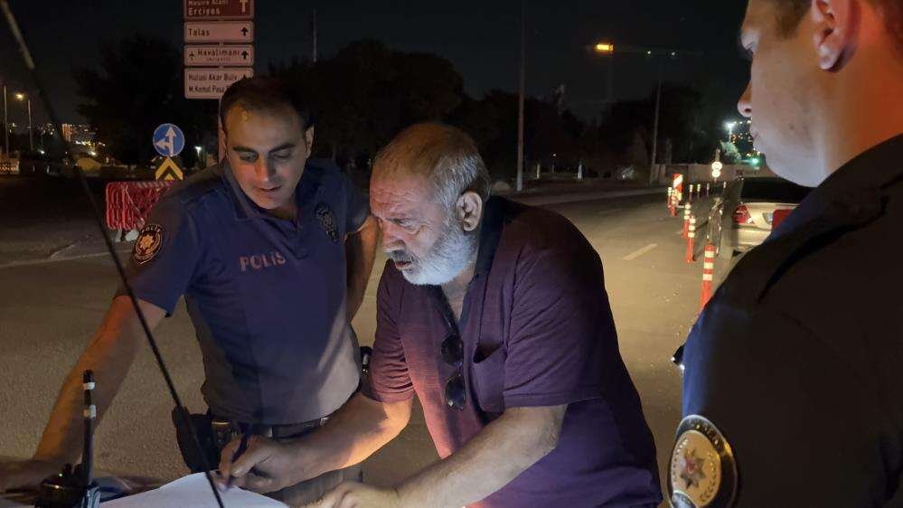Kayseride polisten kaçtı, cezası ağır oldu 602 bin lira ceza kesildi