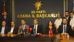 AK Parti Adana'da Özkan dönemi başladı