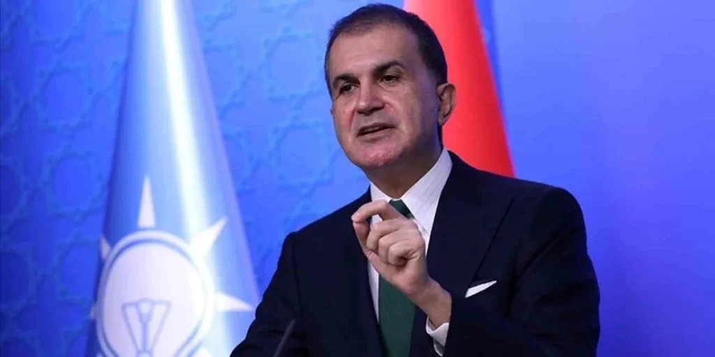 AK Parti Sözcüsü Çelik: Avrupa Parlamentosunun kararı iftiradır