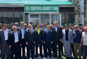 Akyaka Esenyayla Köyü'nde vatandaşlarla buluşma