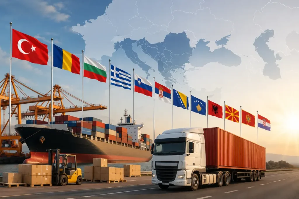 Balkan pazarında Türkiye'nin ihracatı yükselişini sürdürdü