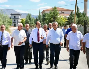Başkan Geçit, Kuyulu Mahallesi'ndeki yatırımları yerinde inceledi
