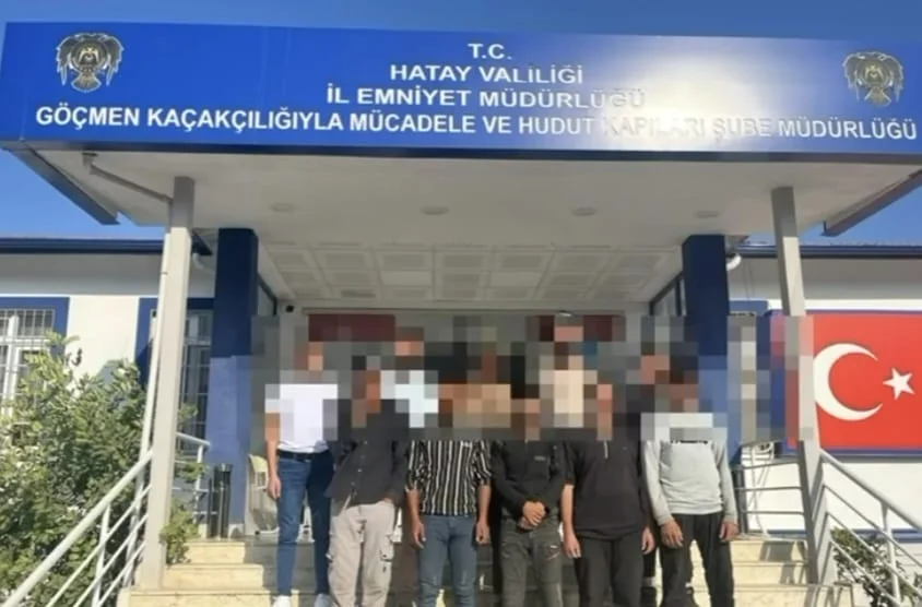 Hatay Belen'de kaçak göçmen operasyonu