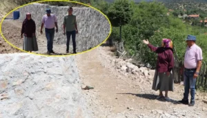 Dolay yolu'nda güvenliği artıran proje tamamlandı
