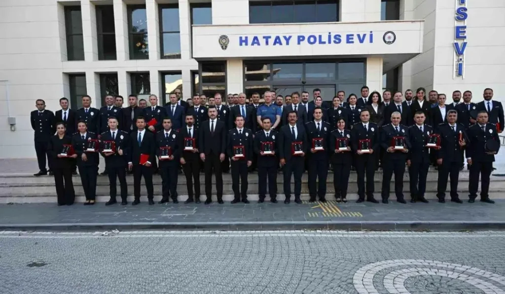 Hatay Polis teşkilatında terfi heyecanı