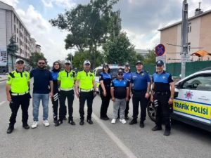 Kars'ta özel gereksinimli Ömer'in polislik hayali gerçek oldu