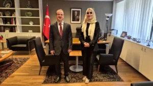 Mehir Aile Platformu'ndan Brüksel Başkonsolosu Onur Sevim'e ziyaret