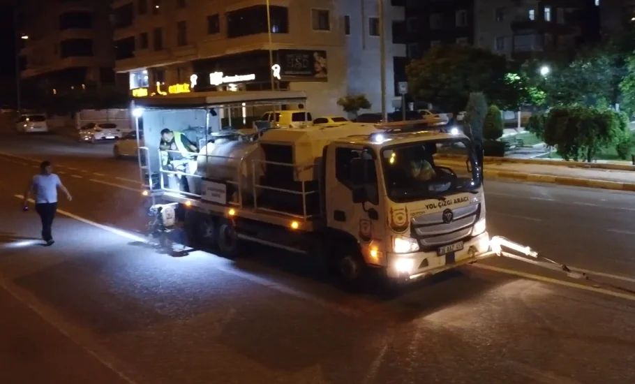 Şanlıurfa'da trafik güvenliği için gece gündüz mesai