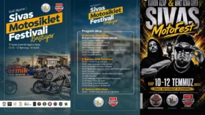 Sivas'ta motor tutkunlarının buluşması başlıyor! 3 günlük festival için geri sayım
