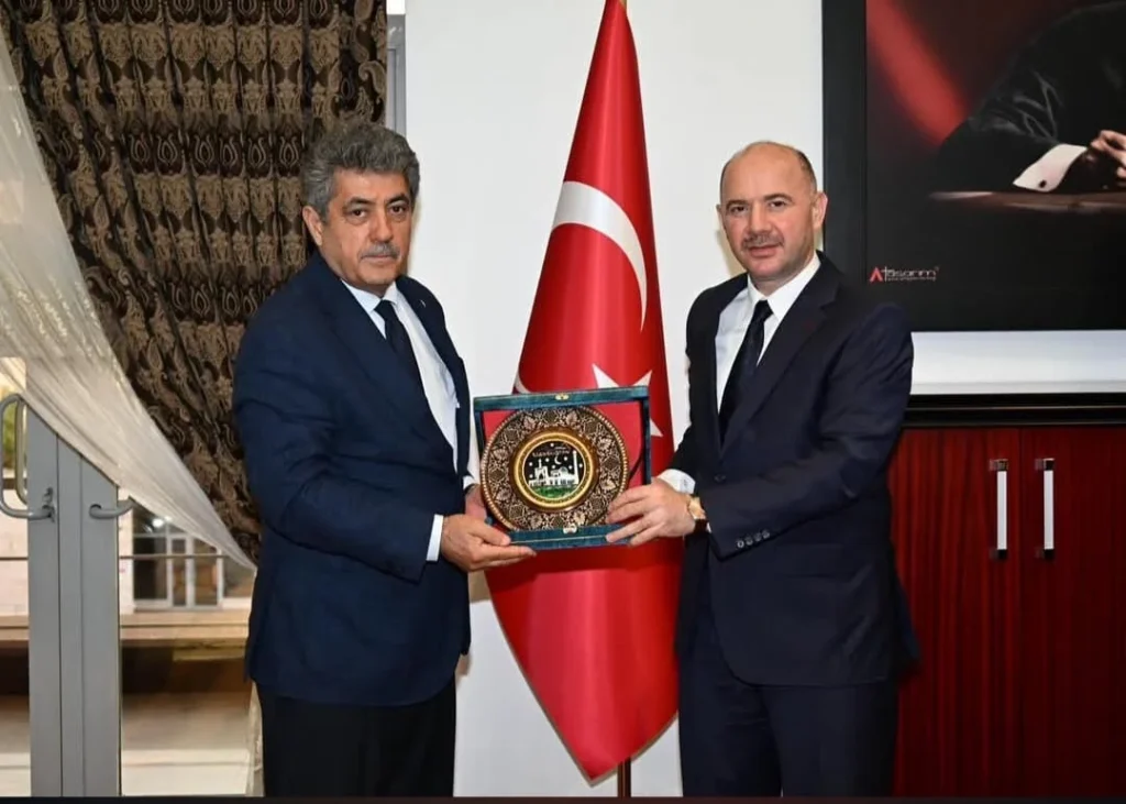 TDGF Genel Başkanı Menderes Demir'den Osmaniye Valisi Mehmet Fatih Serdengeçti'ye ziyaret
