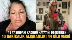 48 Yaşındaki Kadının Hayatını Değiştiren 10 Dakikalık Alışkanlık! 44 Kilo Verdi