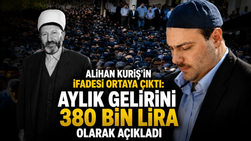 Alihan Kurişin ifadesi ortaya çıktı Aylık gelirini 380 bin lira olarak açıkladı
