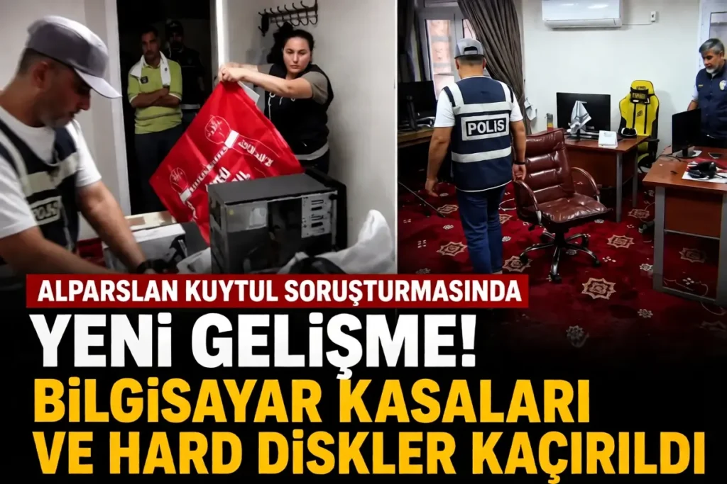 Alparslan Kuytul soruşturmasında yeni gelişme Bilgisayar kasaları ve hard diskler kaçırıldı (2)-ezremove