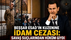 Beşşar Esadın kuzenine idam cezası Savaş suçlarından hüküm giydi