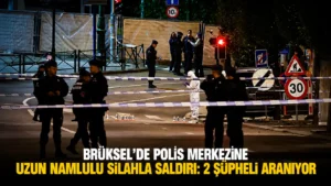 Brükselde Polis Merkezine Uzun Namlulu Silahla Saldırı 2 Şüpheli Aranıyor