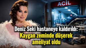 Deniz Seki hastaneye kaldırıldı Kaygan zeminde düşerek ameliyat oldu