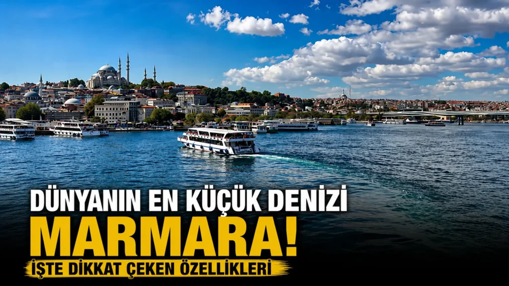 Dünyanın En Küçük Denizi Marmara! İşte Dikkat Çeken Özellikleri