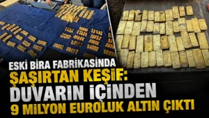 Eski Bira Fabrikasında Şaşırtan Keşif Duvarın İçinden 9 Milyon Euroluk Altın Çıktı