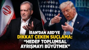İrandan ABDye dikkat çeken suçlama Hedef toplumsal ayrışmayı büyütmek