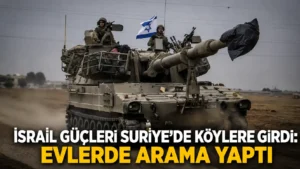 İsrail güçleri Suriyede köylere girdi Evlerde arama yaptı (1)