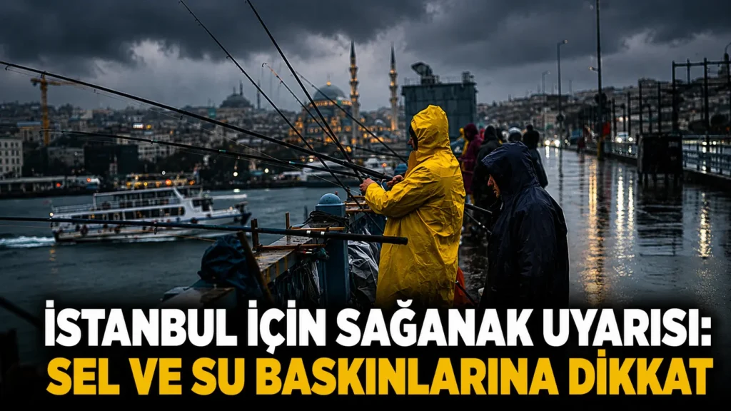 İstanbul için sağanak uyarısı Sel ve su baskınlarına dikkat (2)