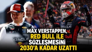 Max Verstappen, Red Bull ile sözleşmesini 2030a kadar uzattı